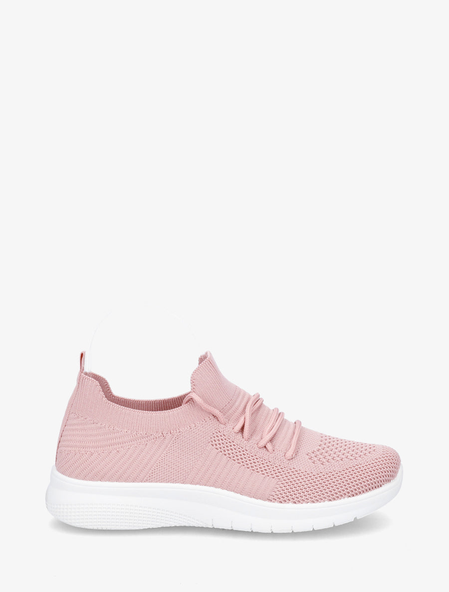 Baskets en mesh style running - Rose - 1