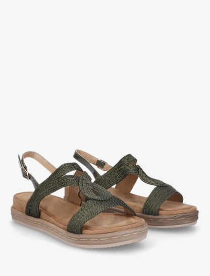 Nu-pieds style corde - Kaki - 4