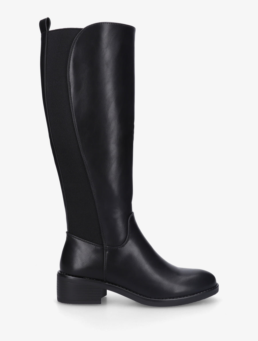 Bottes classiques élastiquées - Noir - 1