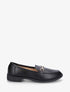 Mocassins à boucle et strass - Noir - 1