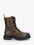 Boots en simili style rangers - Bronze - 1