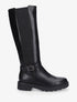 Bottes élastiquées à sangle - Noir - 1