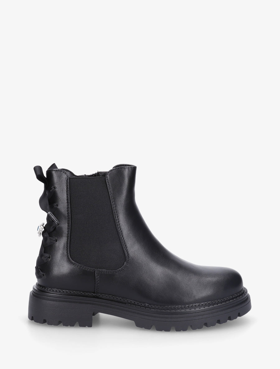 Boots à noeud - Noir - 1