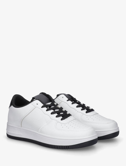 Baskets à contrefort contrastant - Noir - 4