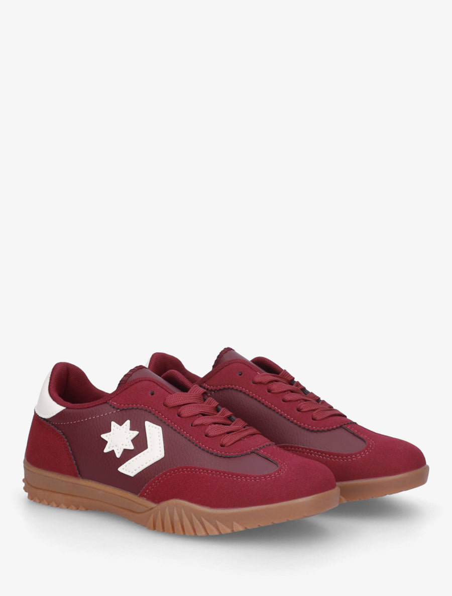 Baskets à empiècement étoile - Bordeaux - 4