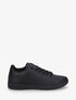 Sneakers basiques en simili - Noir - 1
