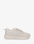 Sneakers unies en mesh - Beige - 1
