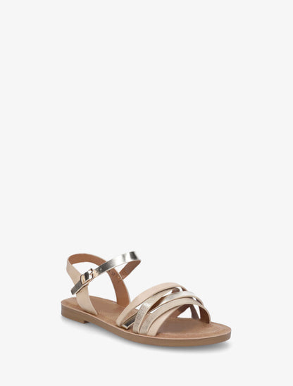 Nu-pieds fantaisies multibrides - Beige - 2