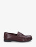 Mocassins unis en simili - Bordeaux - 1