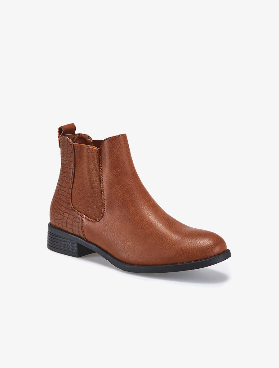 Chelseas écailles - camel - 2
