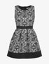 Robe arabesques - noir et blanc - 1