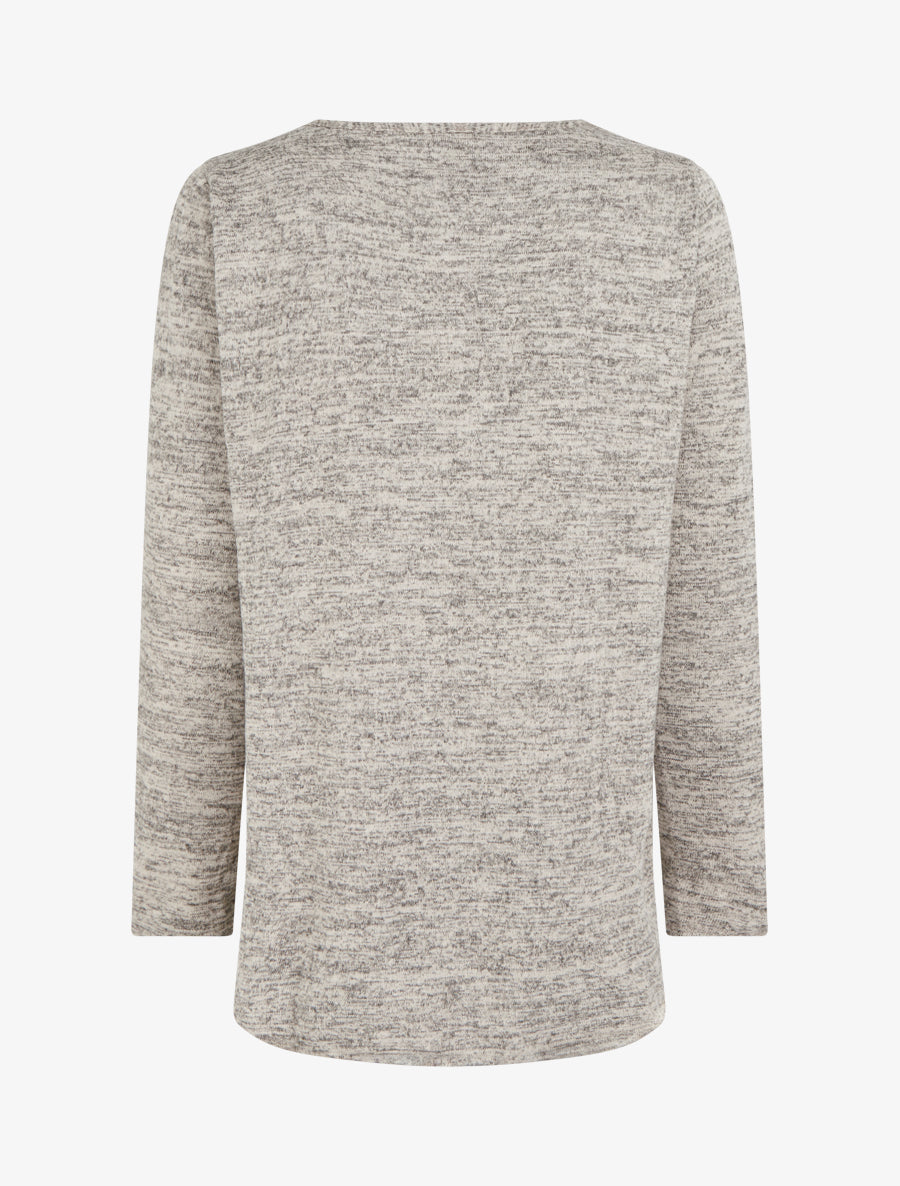 T-shirt ample Parisian University - Taupe - 2