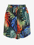 Short fluide imprimé jungle tropicale - Marine - 5