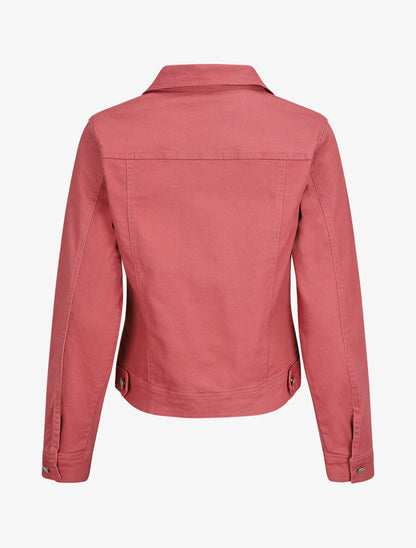 Veste oversize en jean basique - Rose - 2