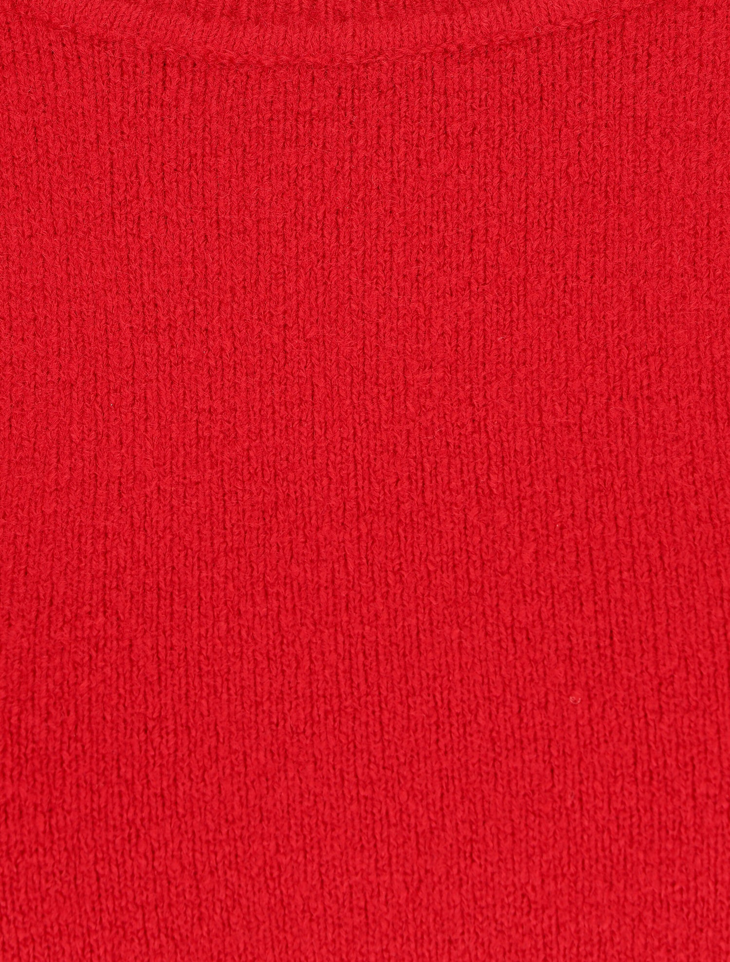 Pull col rond en cachemire mélangé - Rouge - 3