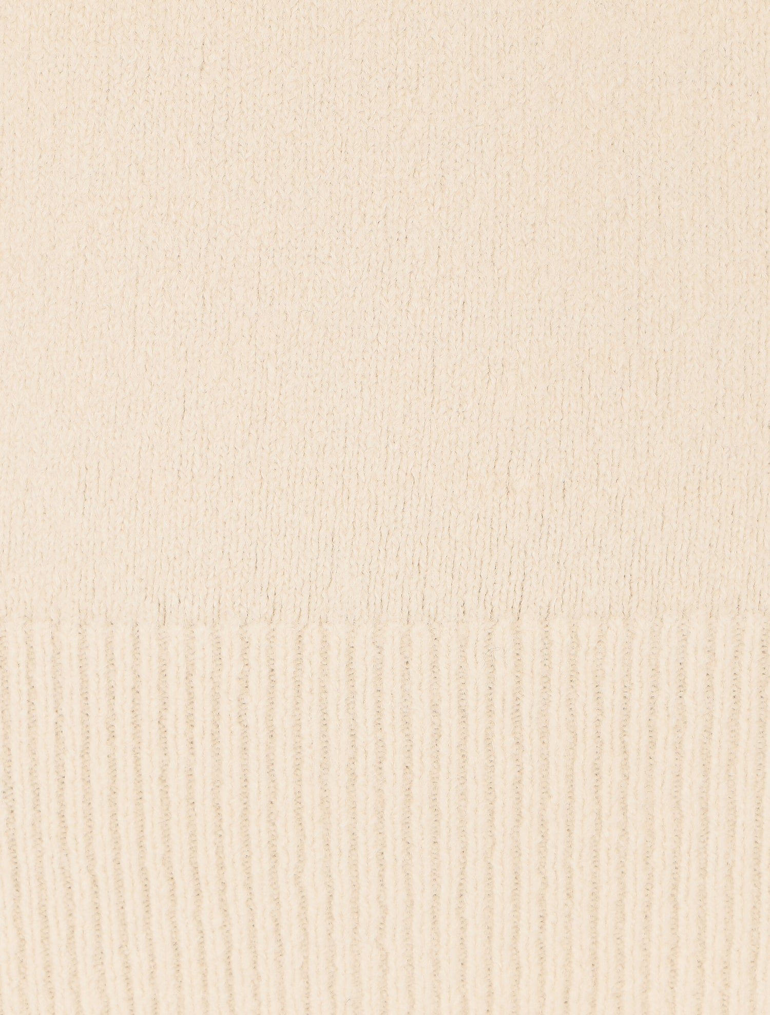 Pull col rond en laine mélangée - Beige - 3