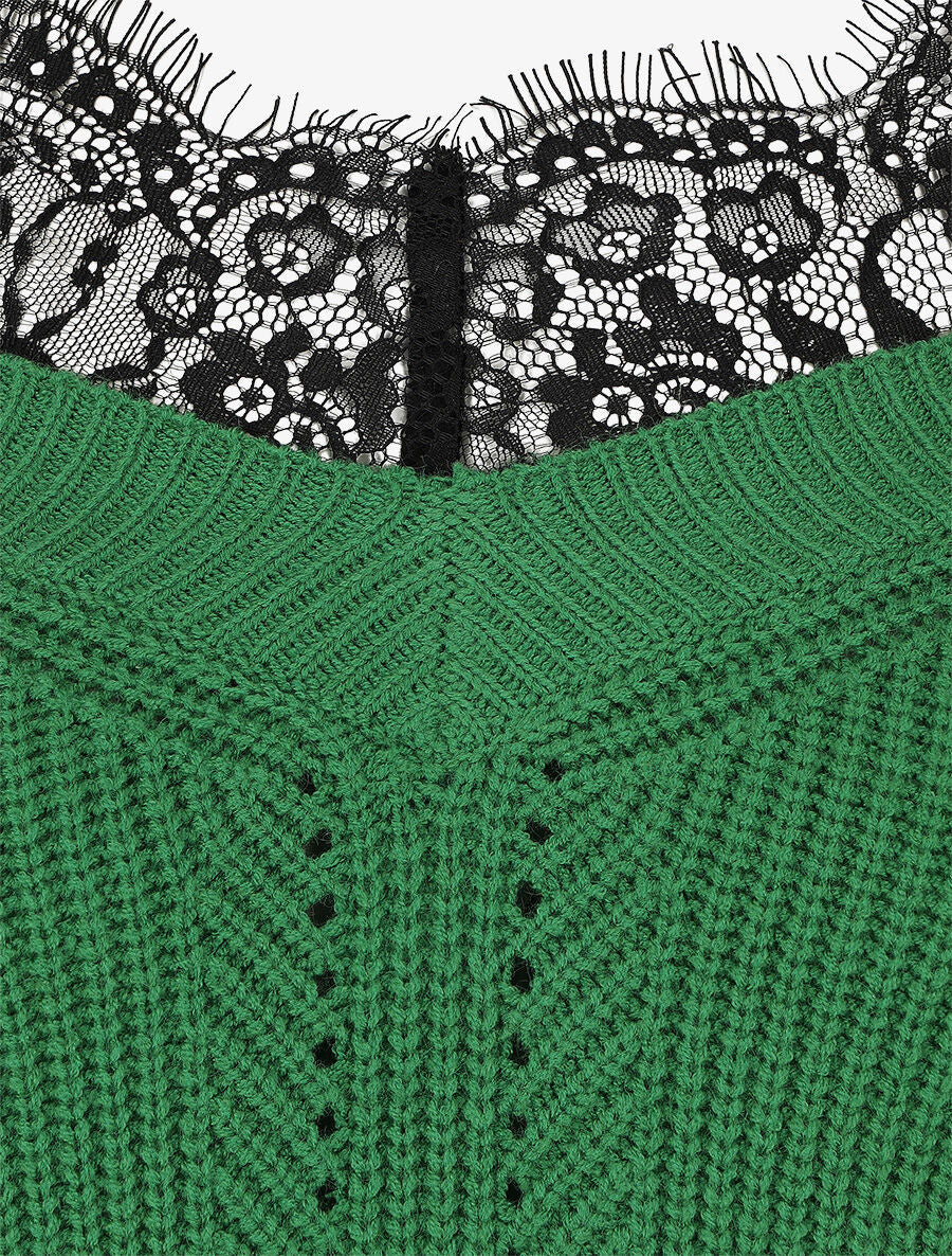 Pull col bardot et débardeur trompe l&