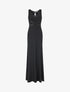 Robe de soirée sirène sans manches - Noir - 1