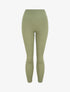 Leggings unis côtelé - Kaki - 1