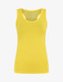 Débardeur ajustée dos en dentelle - Jaune - 1