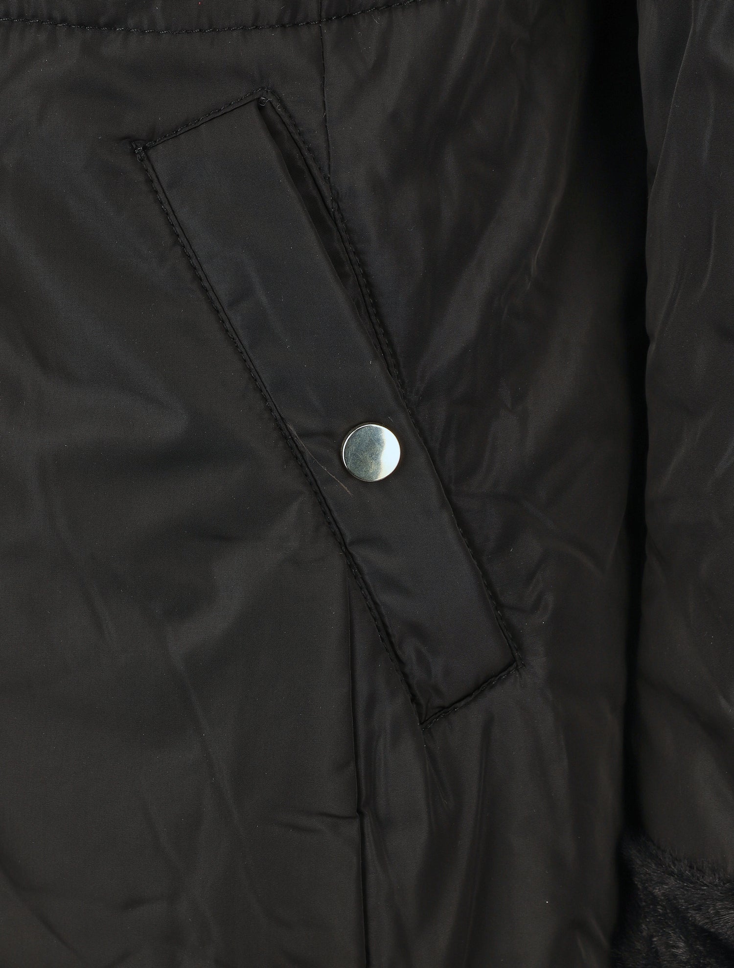 Parka réversible droite grande taille - Noir - 3