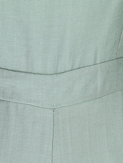 Combinaison ample à fines bretelles - Vert d&