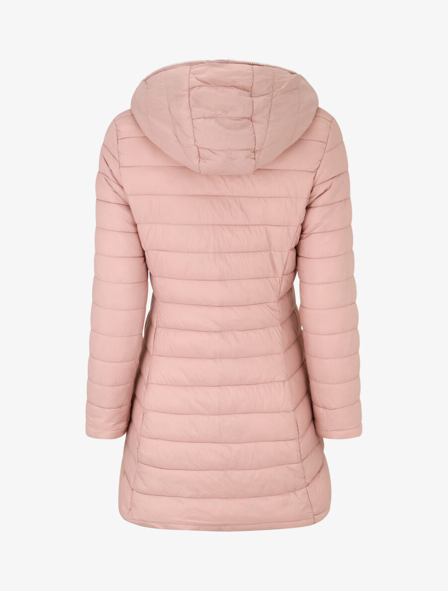 Doudoune réversible à capuche - Vieux rose - 2