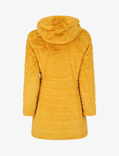 Doudoune réversible à capuche - Jaune - 5