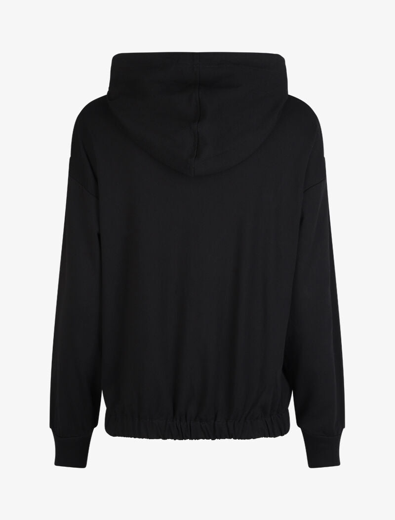 Sweat cargo à capuche - Noir - 2