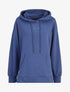 Hoddie oversize à capuche et logo brodé - Bleu - 3