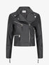 Perfecto court en simili - Noir - 6
