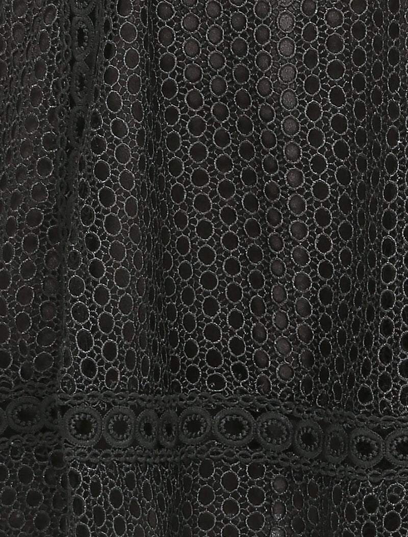 Robe patineuse en crochet - Noir - 3