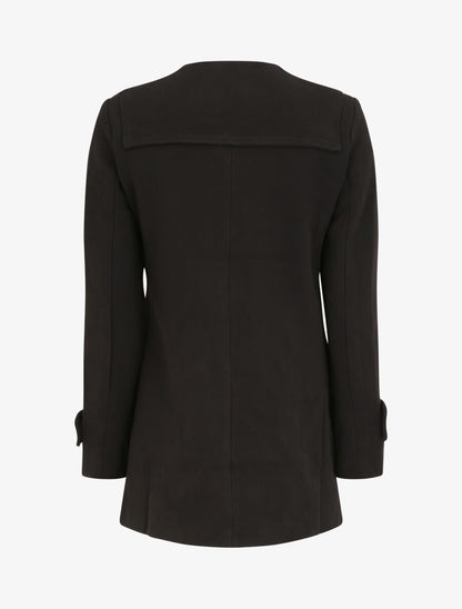 Manteau à boutons brandeboug - Noir - 2