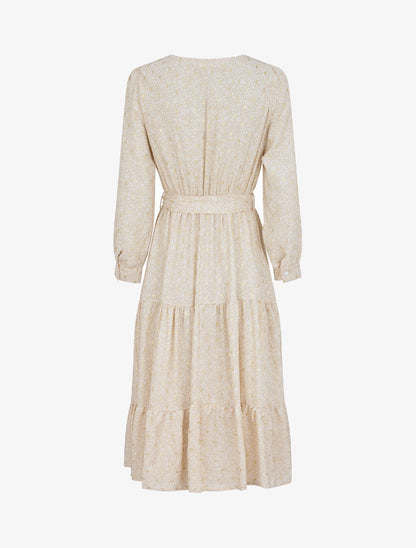 Robe longue patineuse imprimé fleurs d&