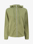 Sweat à capuche zippé - Vert olive - 1