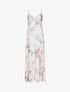 Robe longue à imprimé fleurs d&