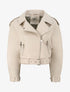 Perfecto en simili à poches zippées - Beige - 1