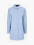 Chemise oversize coupe droite - Bleu ciel - 1