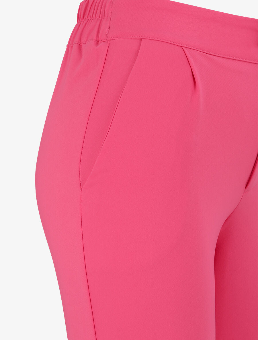 Pantalon fluide élastiquée - Fushia - 3