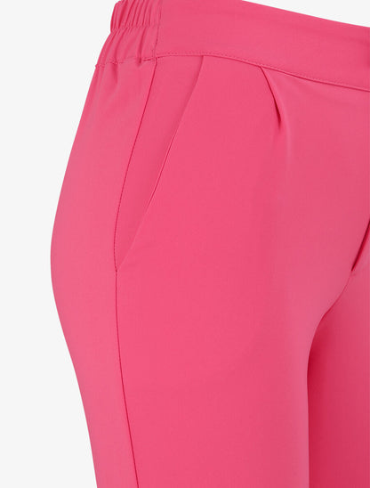 Pantalon fluide élastiquée - Fushia - 3