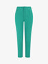 Pantalon fluide élastiquée - Vert - 1