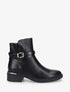Bottines classiques à boucle en simili - Noir - 1
