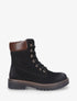 Bottines montantes et zippées - Noir - 1