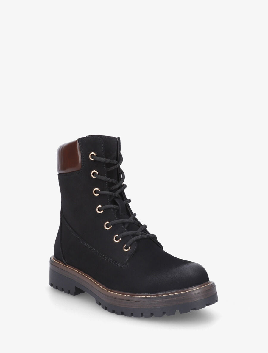 Bottines montantes et zippées - Noir - 2
