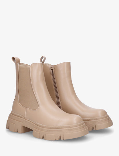 Bottines classiques élastiquées - Taupe - 4