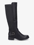 Bottes cavalières élastiquées - Noir - 1