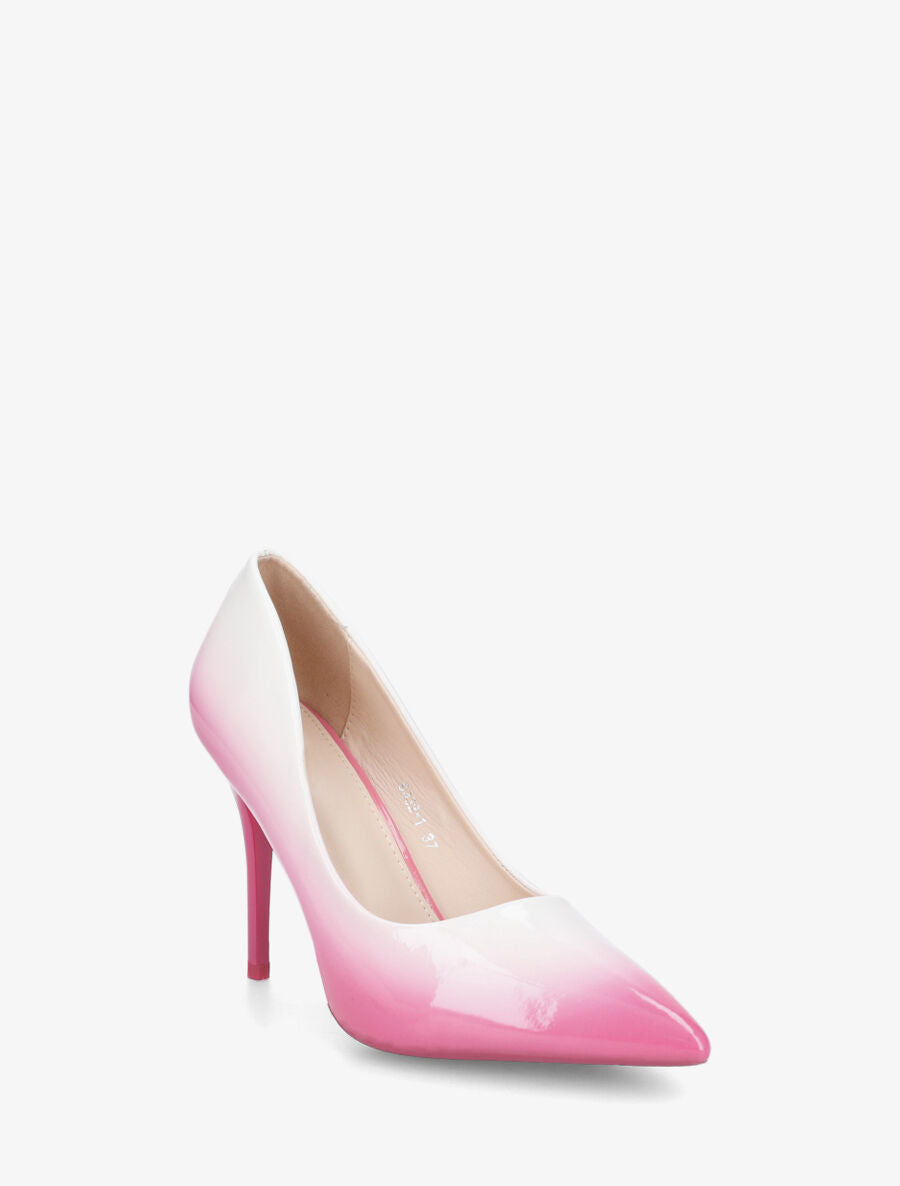 Escarpins à dégradé et talon aiguille - Rose - 2