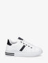 Baskets classiques en simili - Noir/blanc - 1