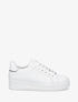 Sneakers à semelle texturée - Blanc - 1