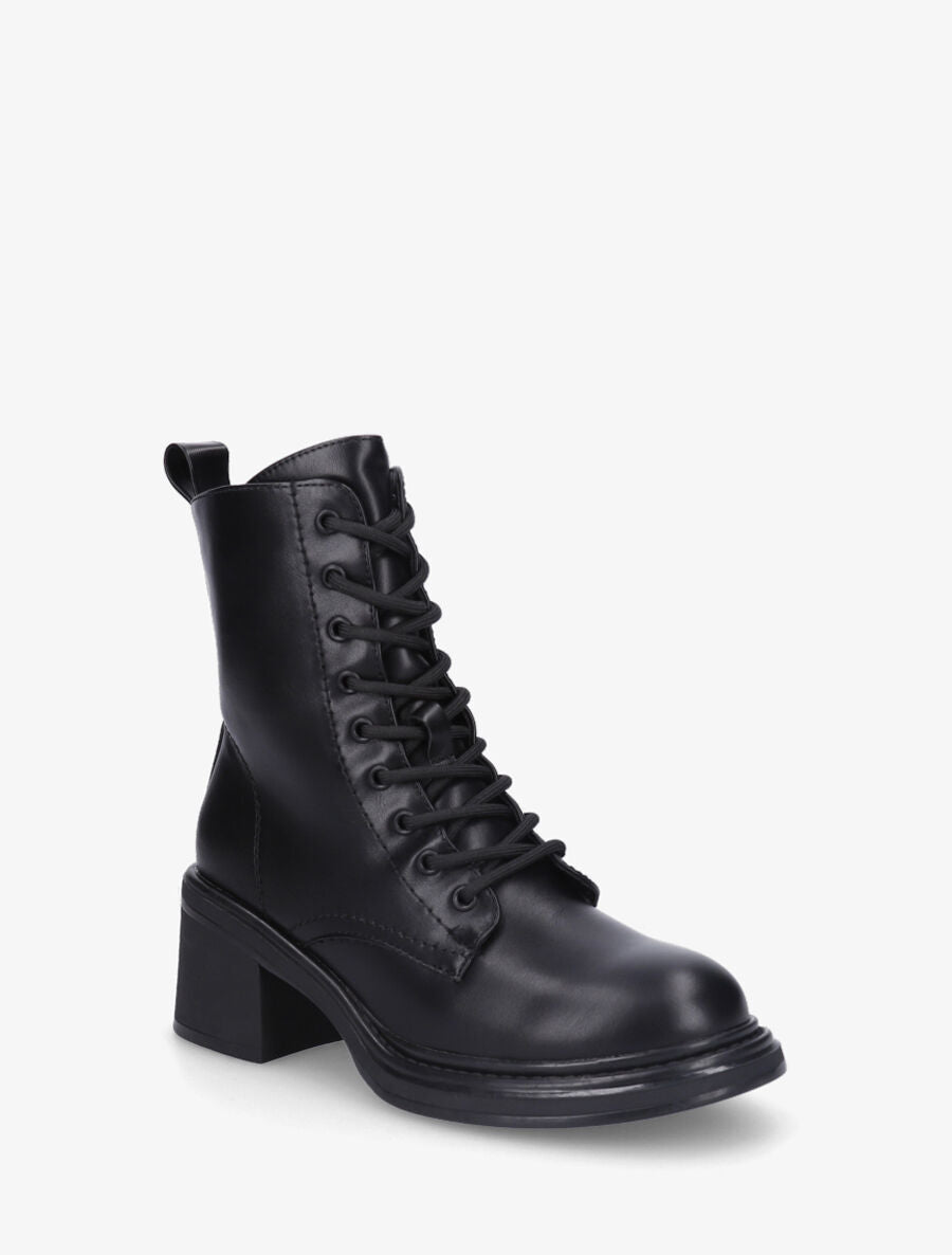 Bottines montantes à talon - Noir - 2